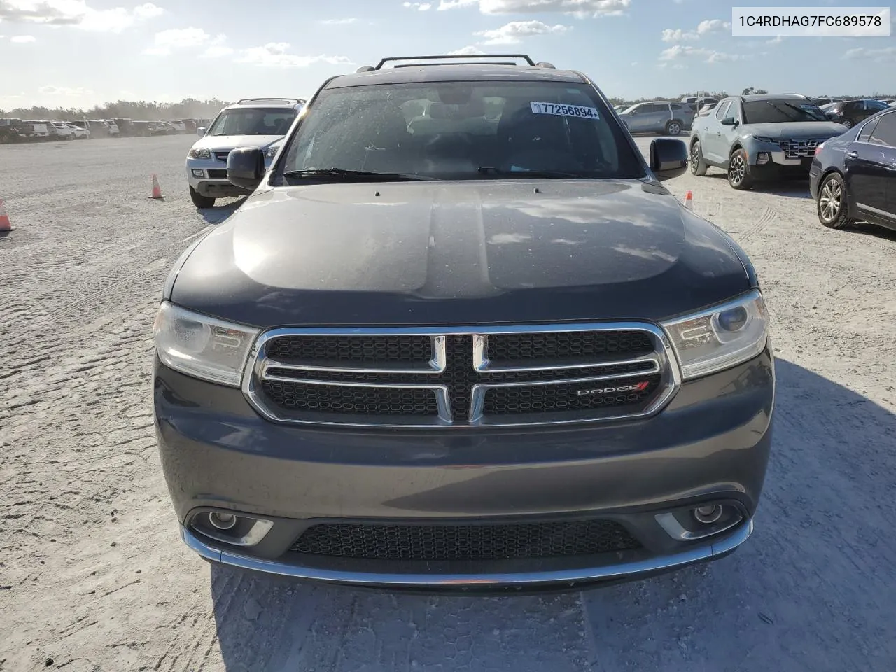 2015 Dodge Durango Sxt VIN: 1C4RDHAG7FC689578 Lot: 77256894