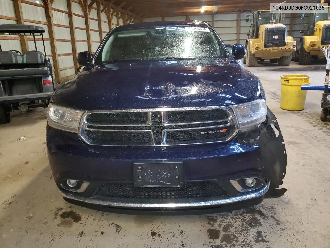 2015 Dodge Durango Limited VIN: 1C4RDJDG0FC921036 Lot: 77763454