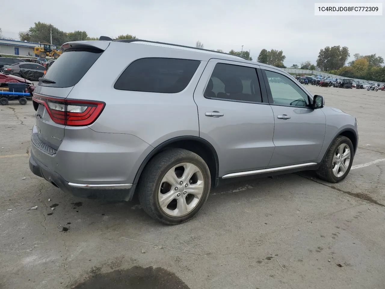 2015 Dodge Durango Limited VIN: 1C4RDJDG8FC772309 Lot: 77987844