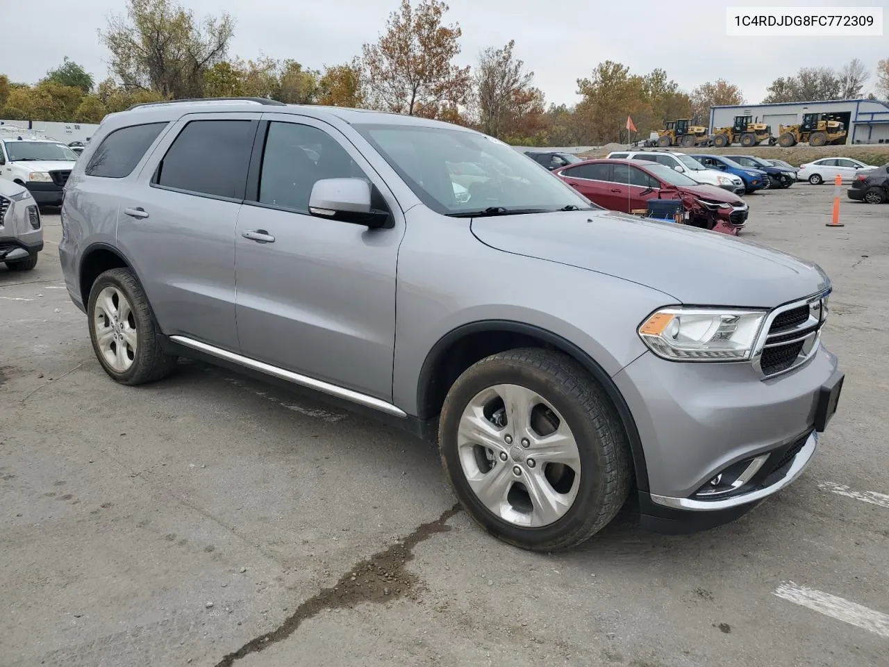 2015 Dodge Durango Limited VIN: 1C4RDJDG8FC772309 Lot: 77987844