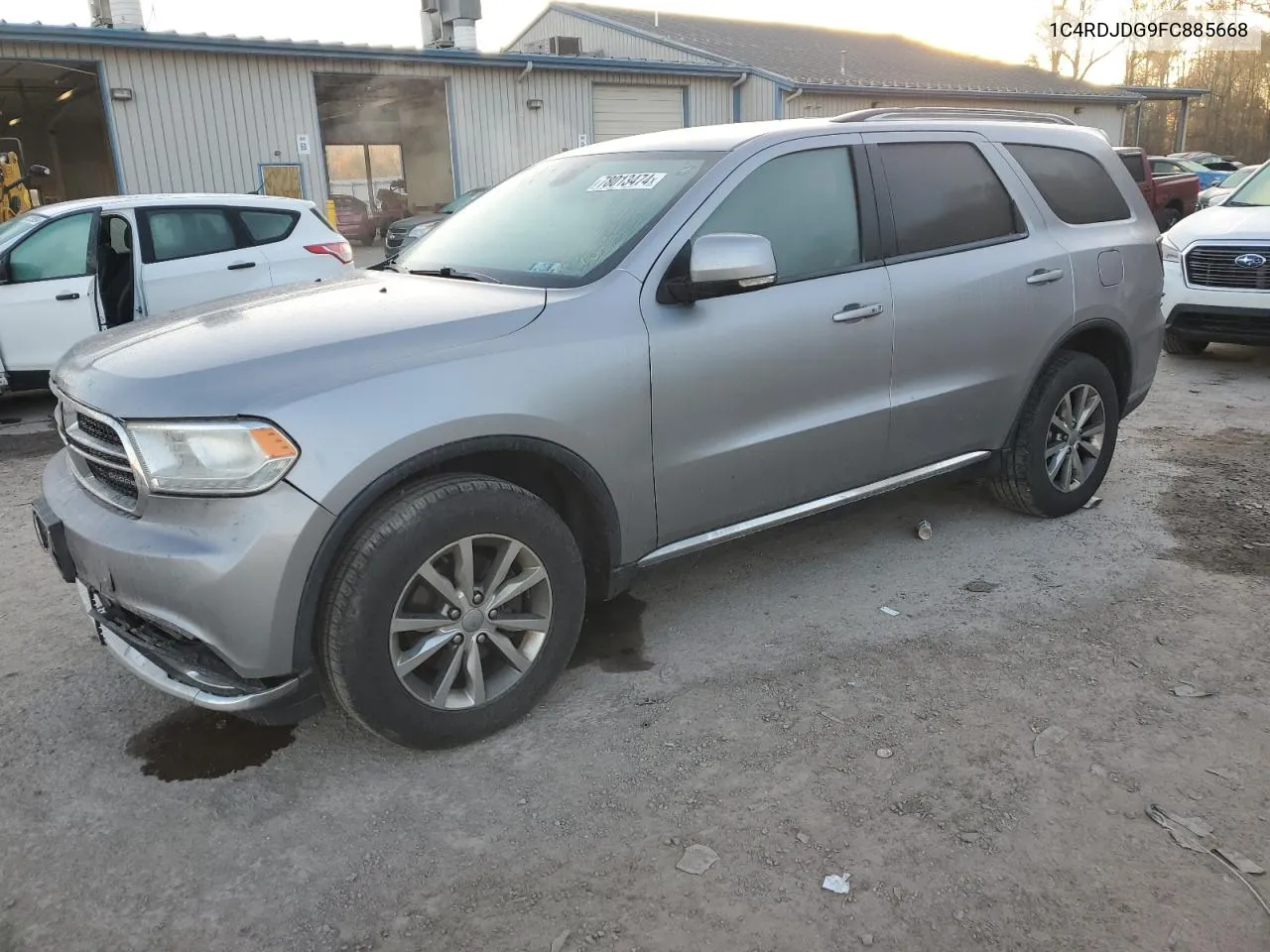 2015 Dodge Durango Limited VIN: 1C4RDJDG9FC885668 Lot: 78013474