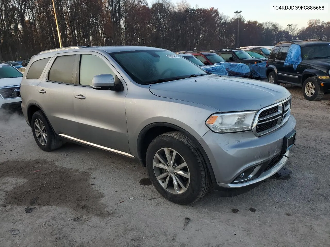 2015 Dodge Durango Limited VIN: 1C4RDJDG9FC885668 Lot: 78013474