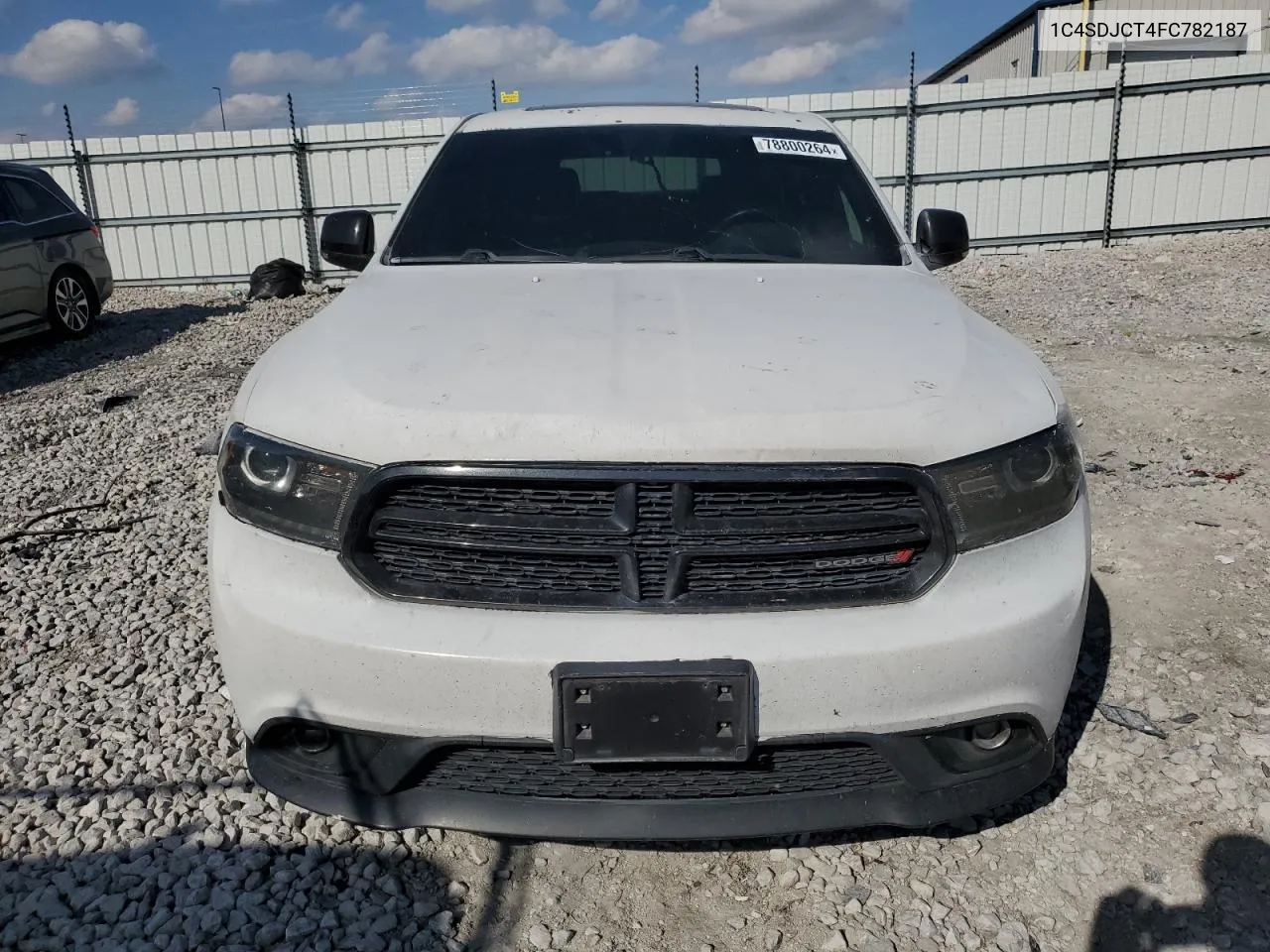 2015 Dodge Durango R/T VIN: 1C4SDJCT4FC782187 Lot: 78800264