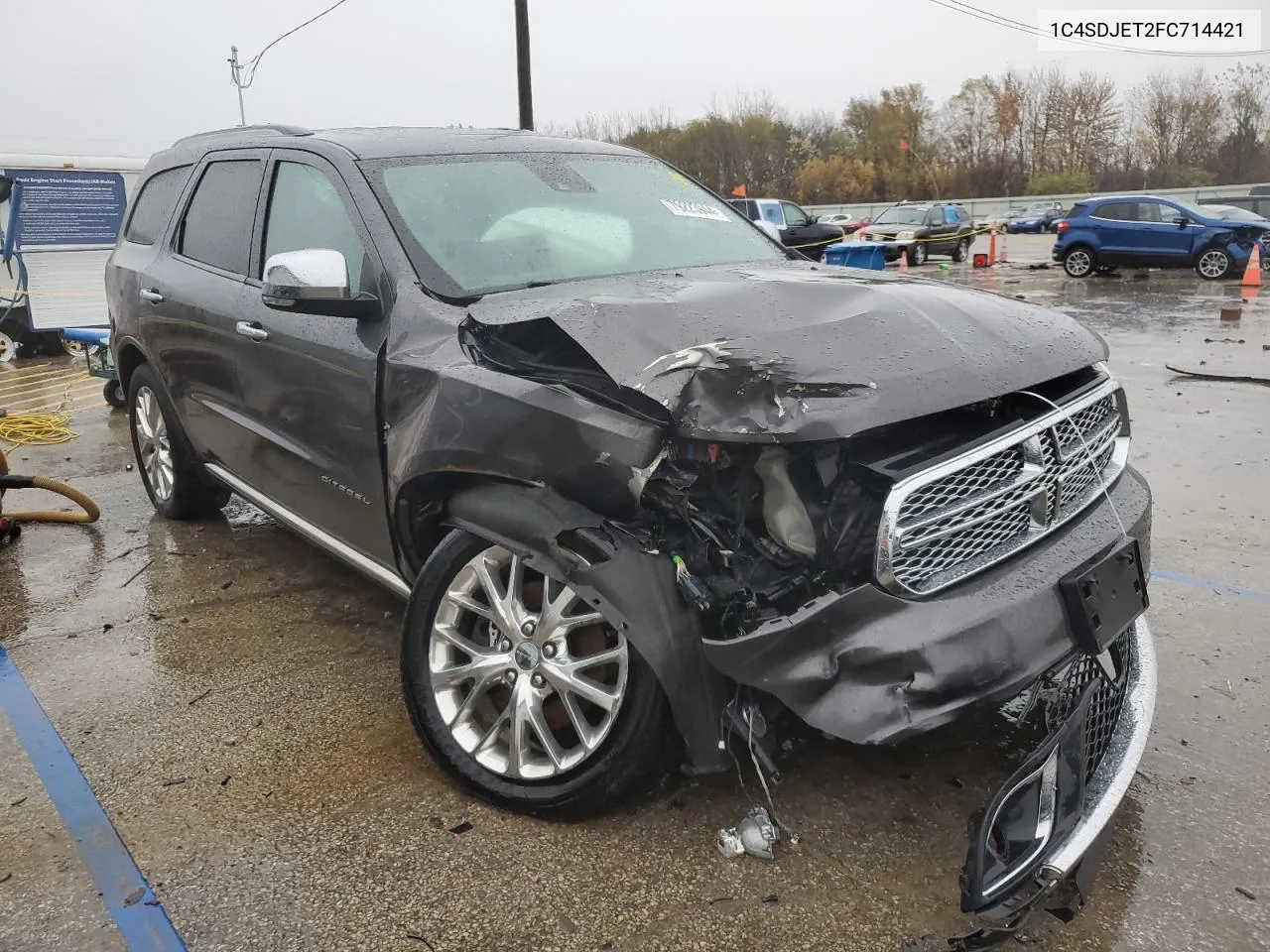 2015 Dodge Durango Citadel VIN: 1C4SDJET2FC714421 Lot: 79223944