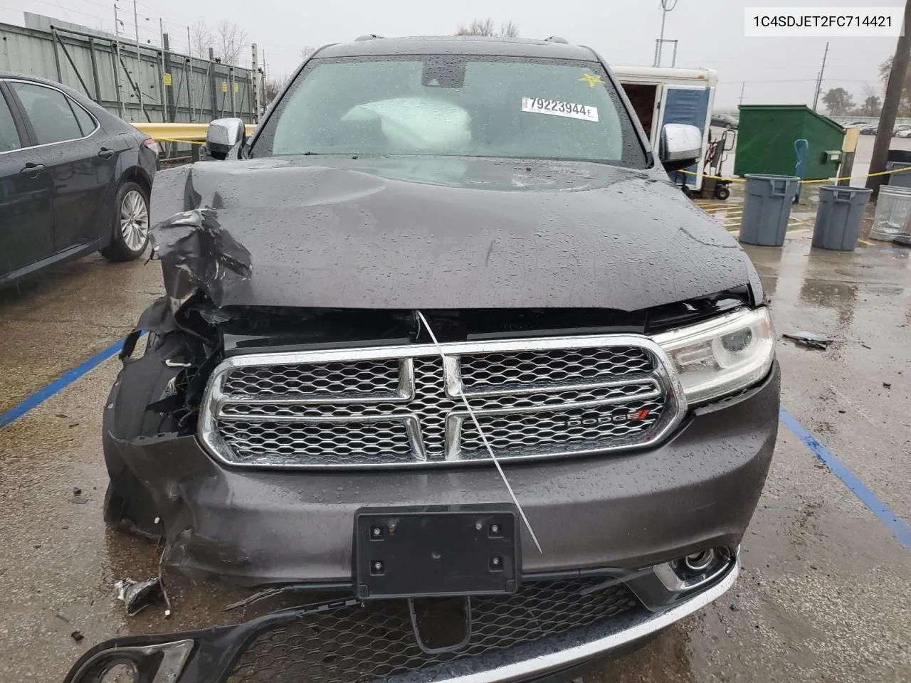 2015 Dodge Durango Citadel VIN: 1C4SDJET2FC714421 Lot: 79223944