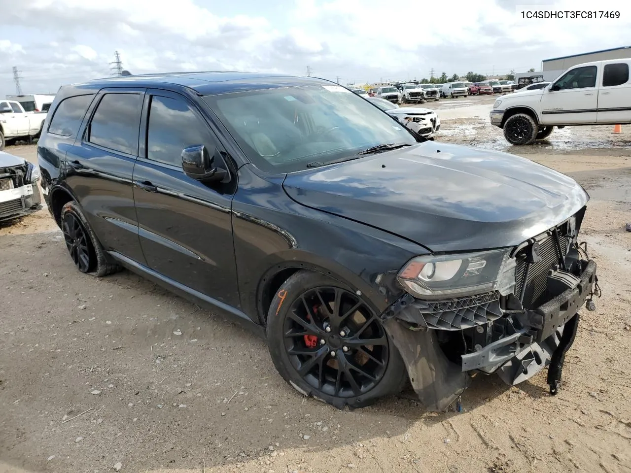 2015 Dodge Durango R/T VIN: 1C4SDHCT3FC817469 Lot: 79395734