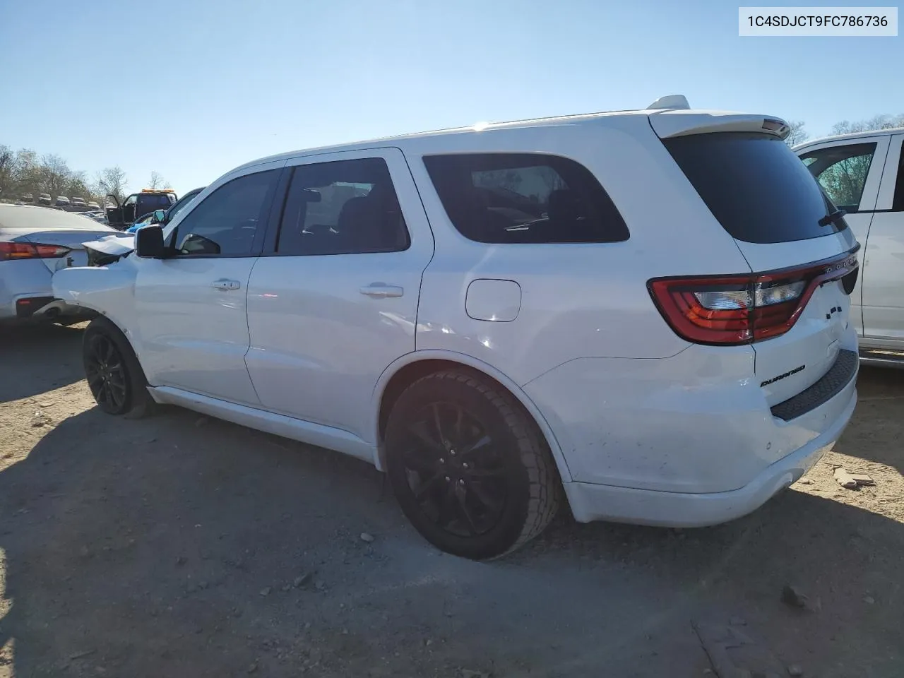 2015 Dodge Durango R/T VIN: 1C4SDJCT9FC786736 Lot: 79567634