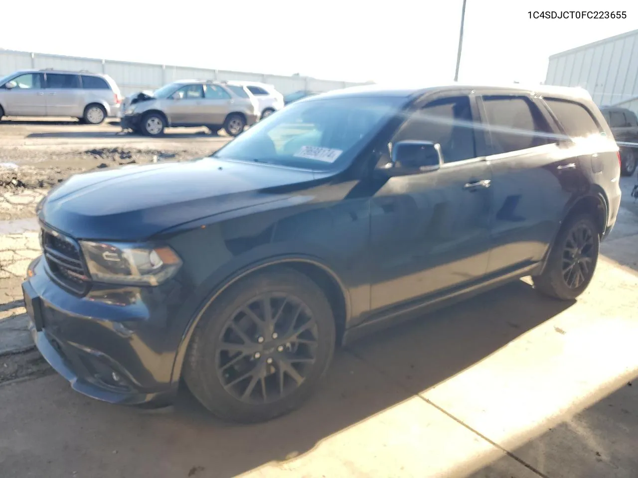 2015 Dodge Durango R/T VIN: 1C4SDJCT0FC223655 Lot: 79698174