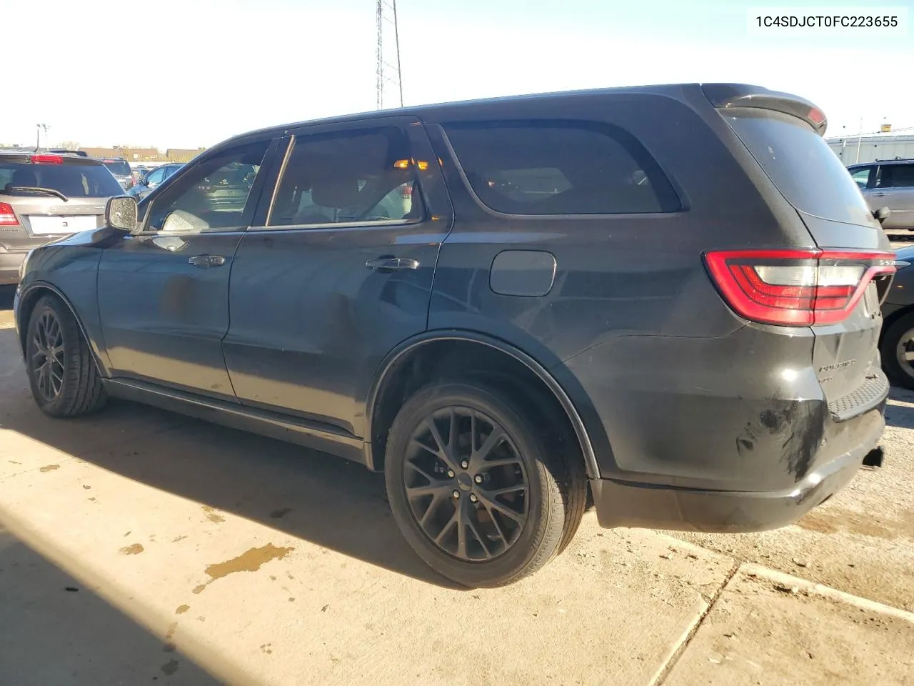 2015 Dodge Durango R/T VIN: 1C4SDJCT0FC223655 Lot: 79698174