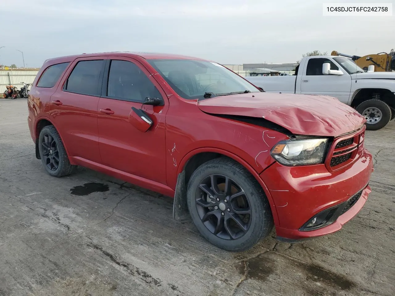 2015 Dodge Durango R/T VIN: 1C4SDJCT6FC242758 Lot: 79806514