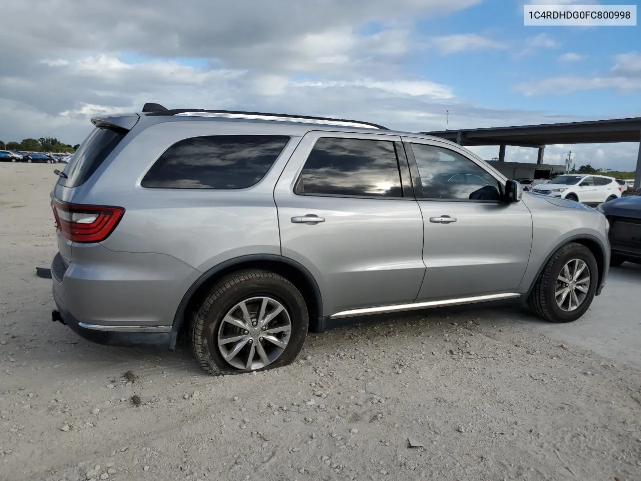 2015 Dodge Durango Limited VIN: 1C4RDHDG0FC800998 Lot: 79806564