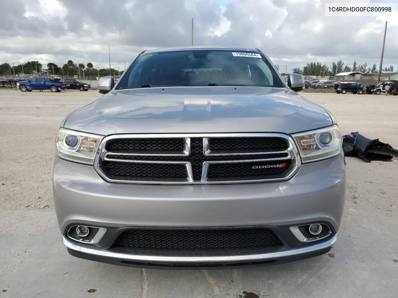 2015 Dodge Durango Limited VIN: 1C4RDHDG0FC800998 Lot: 79806564