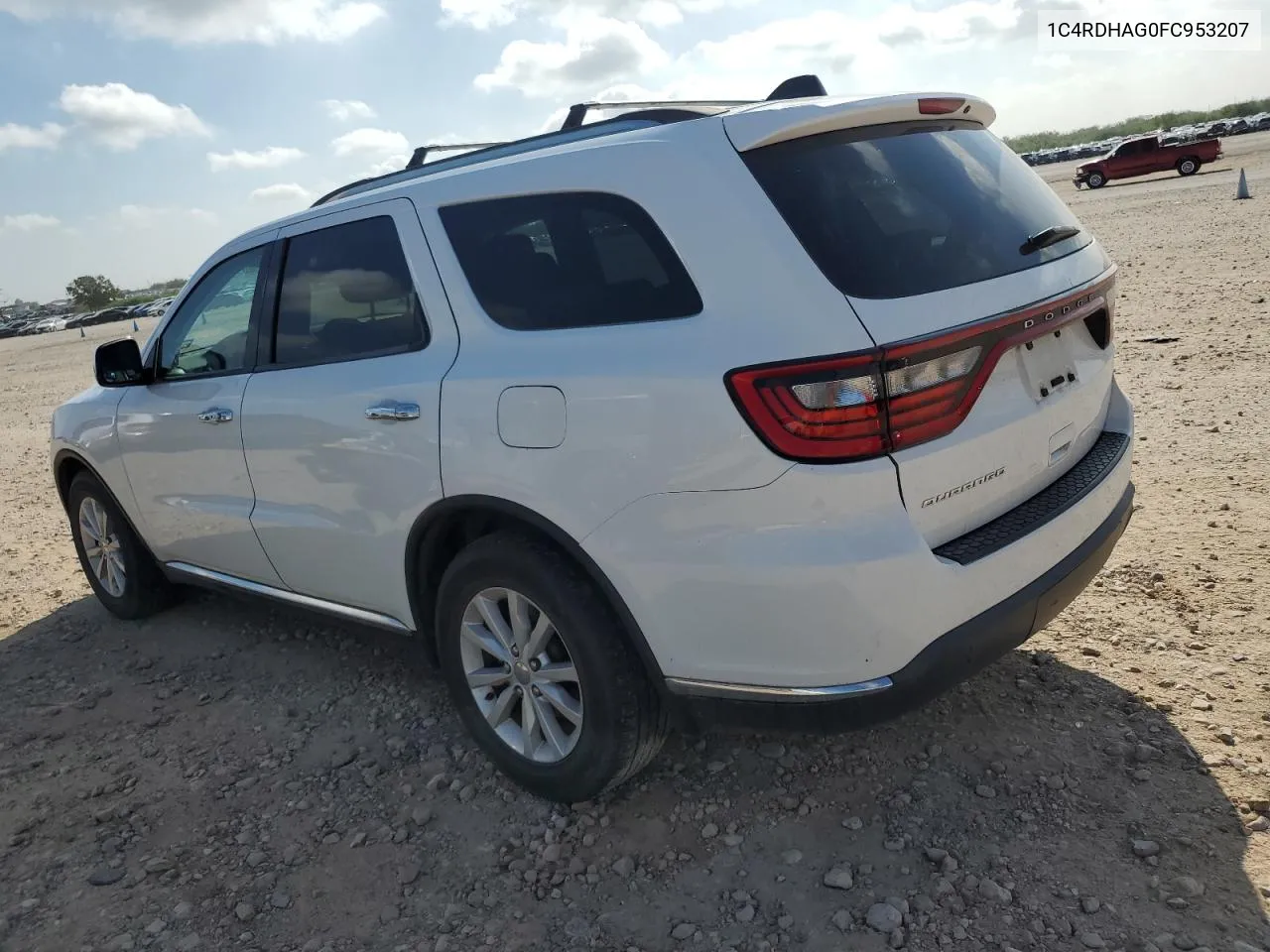 2015 Dodge Durango Sxt VIN: 1C4RDHAG0FC953207 Lot: 80246874