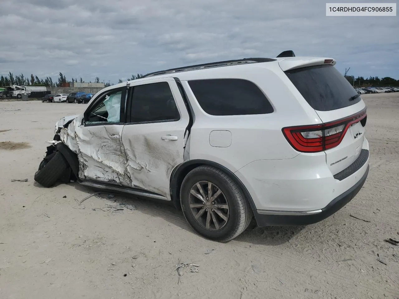 2015 Dodge Durango Limited VIN: 1C4RDHDG4FC906855 Lot: 80897774