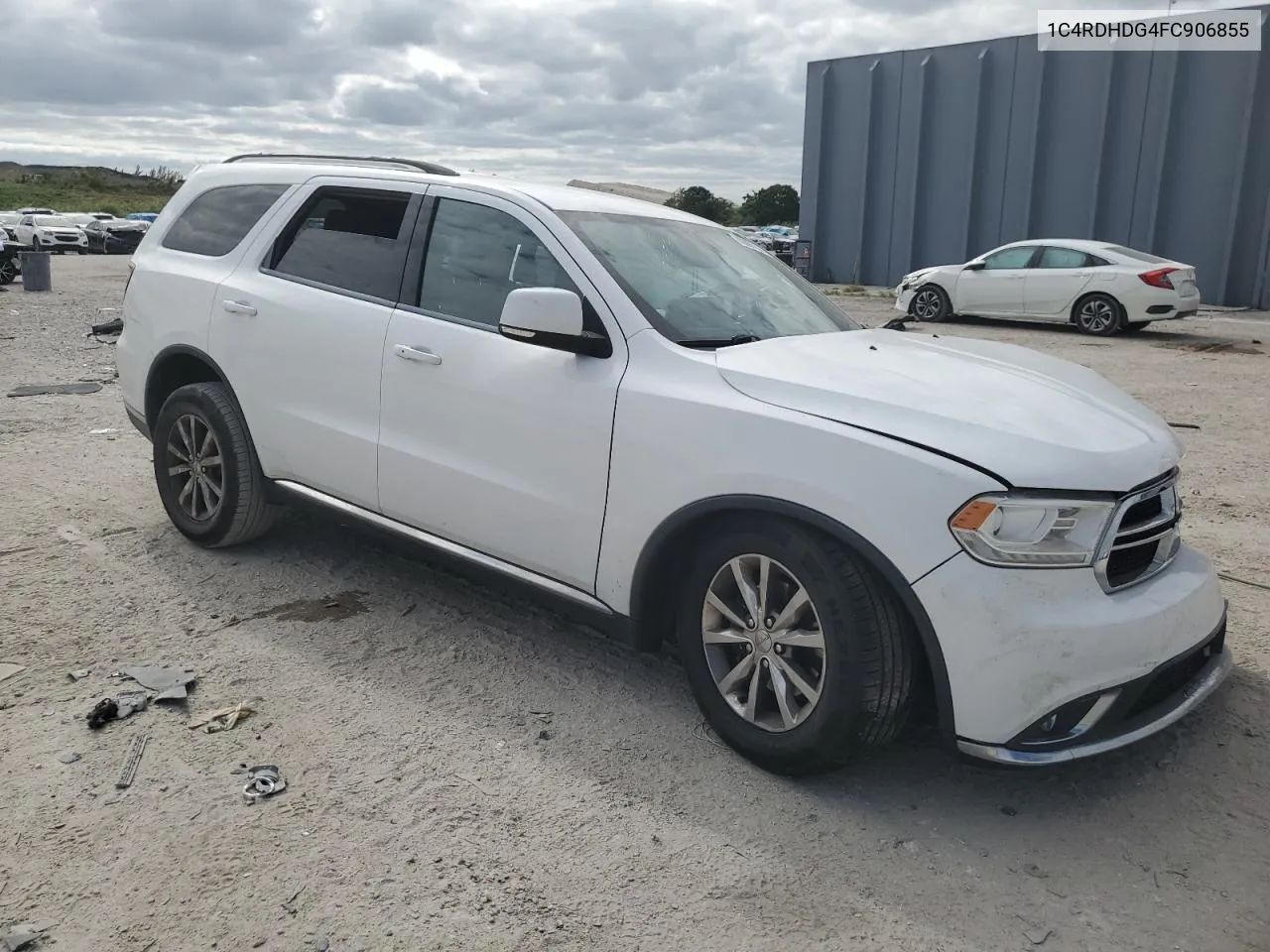 2015 Dodge Durango Limited VIN: 1C4RDHDG4FC906855 Lot: 80897774