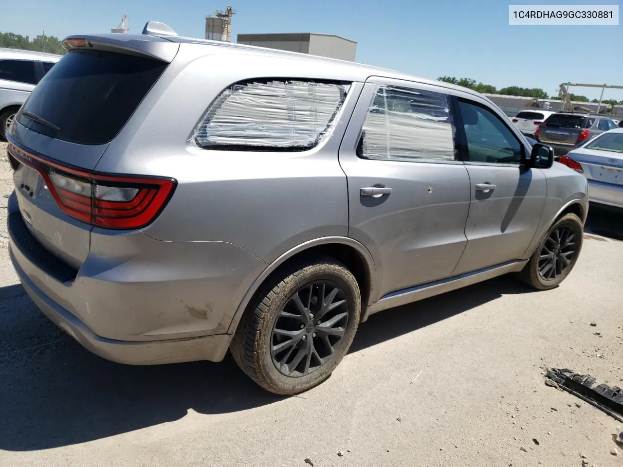 2016 Dodge Durango Sxt VIN: 1C4RDHAG9GC330881 Lot: 58213074