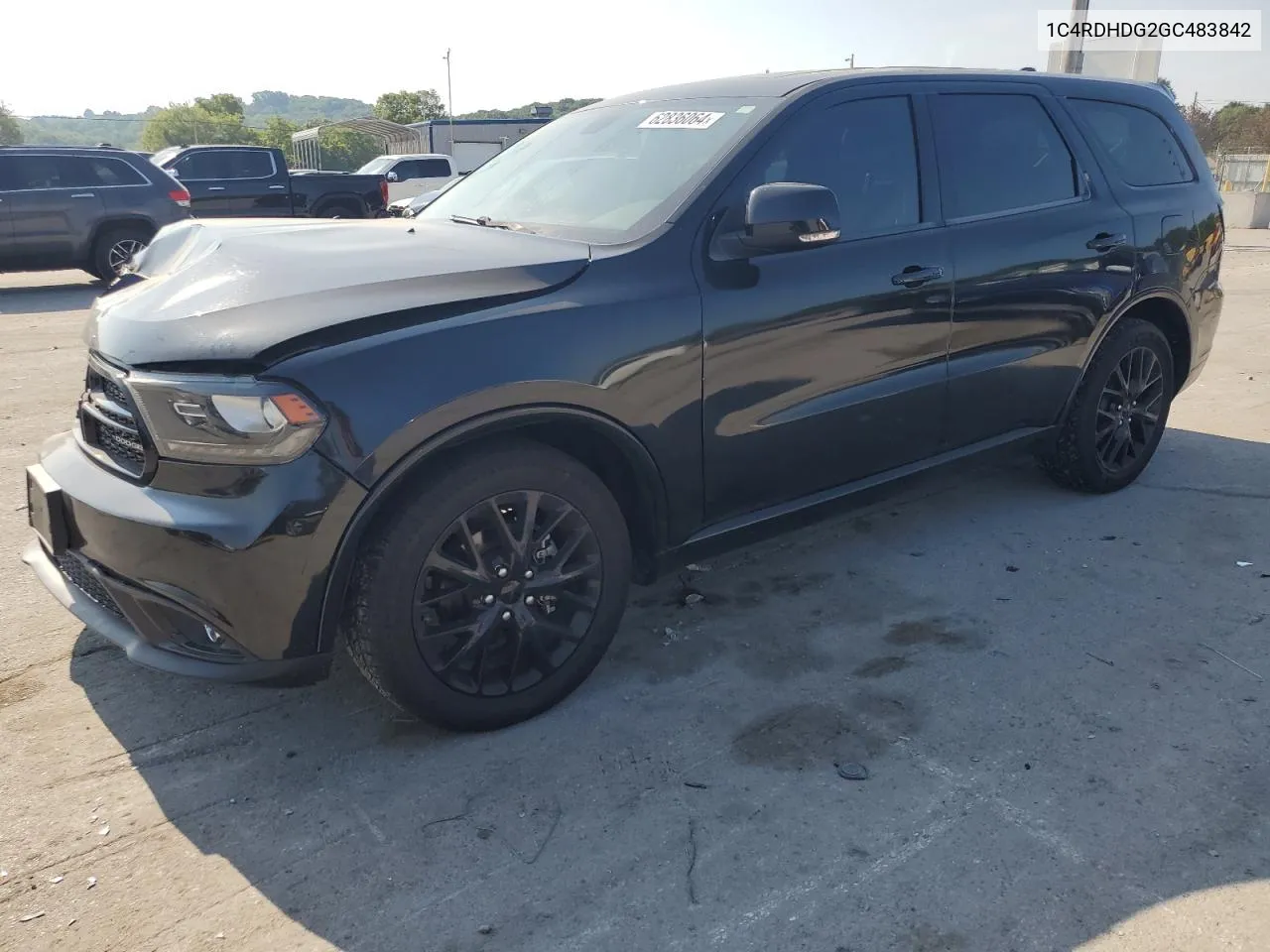 2016 Dodge Durango Limited VIN: 1C4RDHDG2GC483842 Lot: 62836064