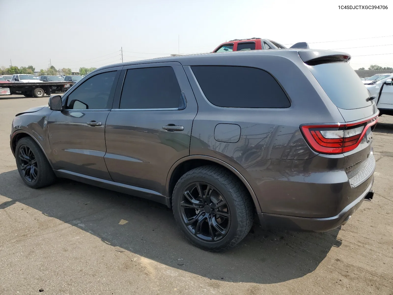 2016 Dodge Durango R/T VIN: 1C4SDJCTXGC394706 Lot: 64425694