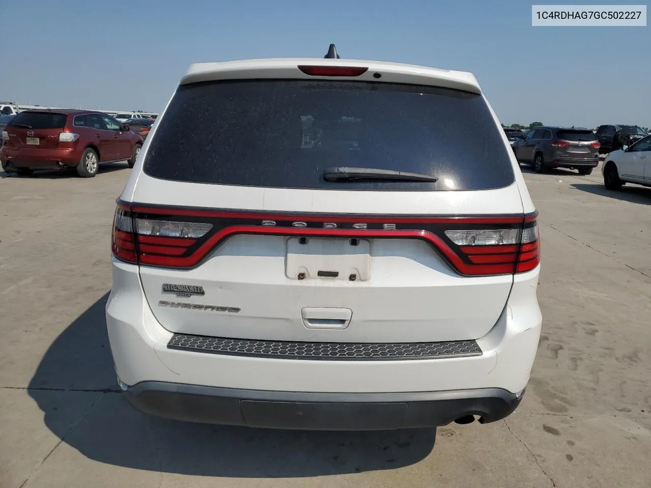 1C4RDHAG7GC502227 2016 Dodge Durango Sxt