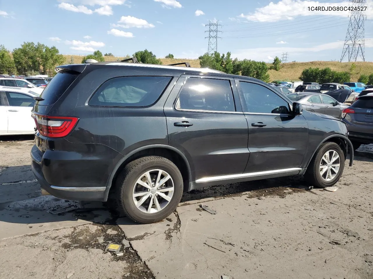 1C4RDJDG8GC424527 2016 Dodge Durango Limited