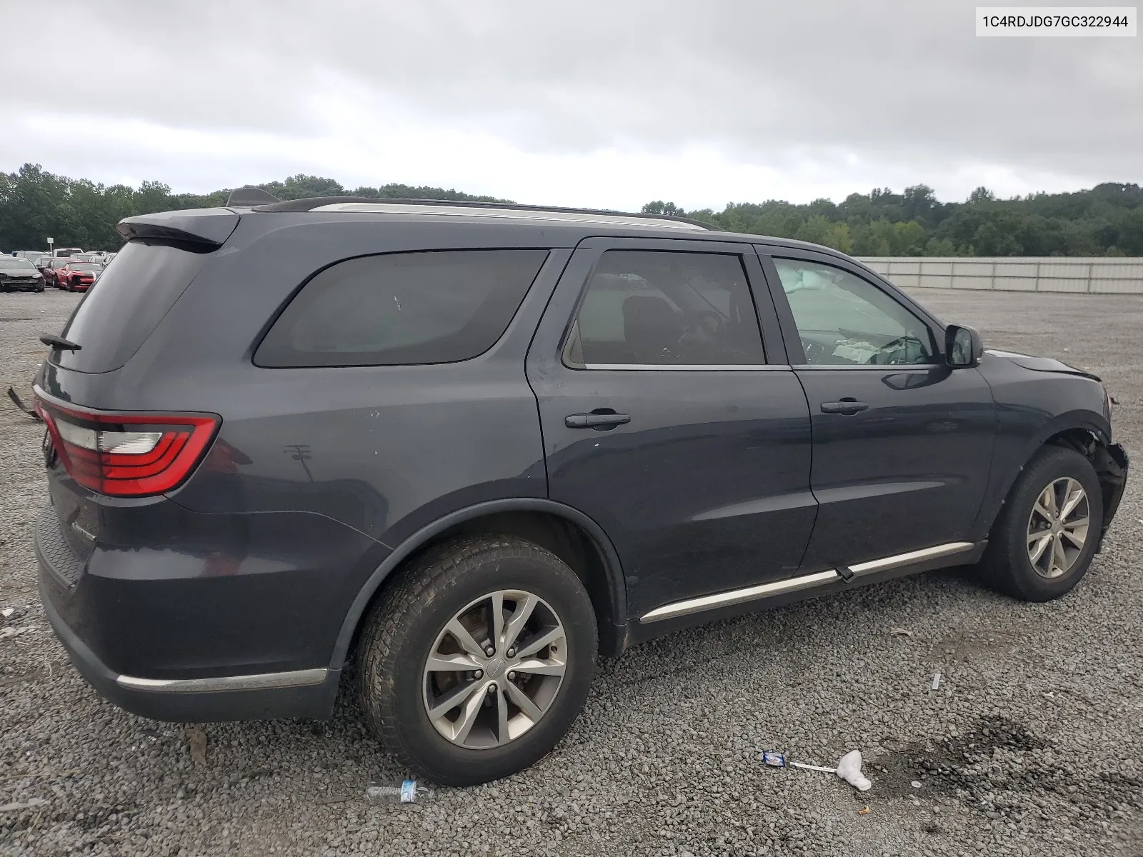 2016 Dodge Durango Limited VIN: 1C4RDJDG7GC322944 Lot: 66212154