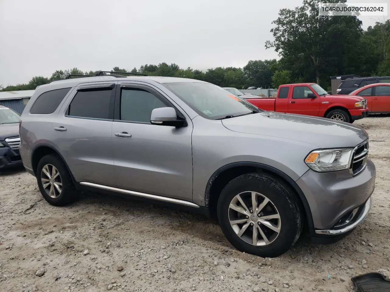 2016 Dodge Durango Limited VIN: 1C4RDJDG2GC362042 Lot: 67676174