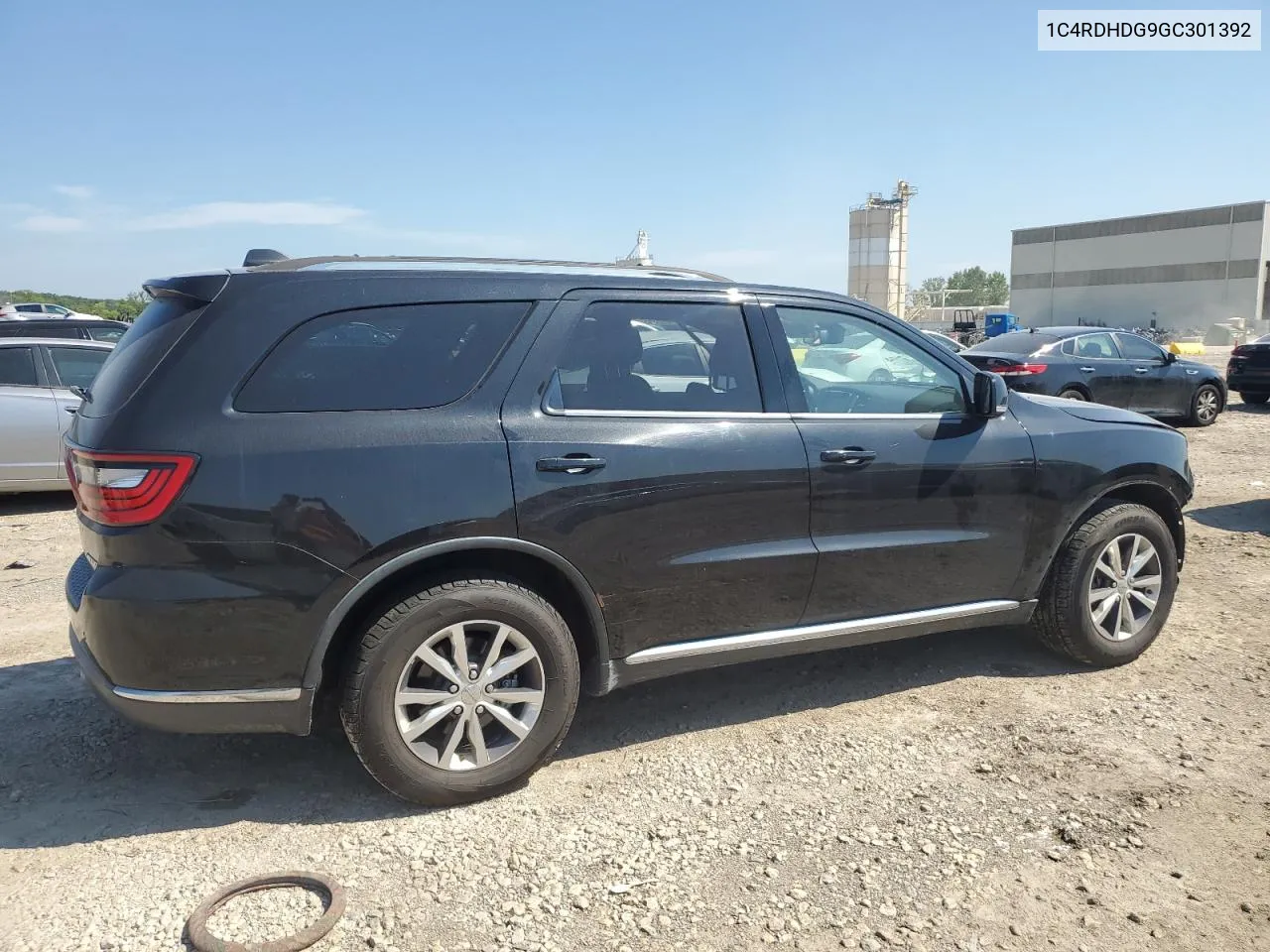 2016 Dodge Durango Limited VIN: 1C4RDHDG9GC301392 Lot: 67882264