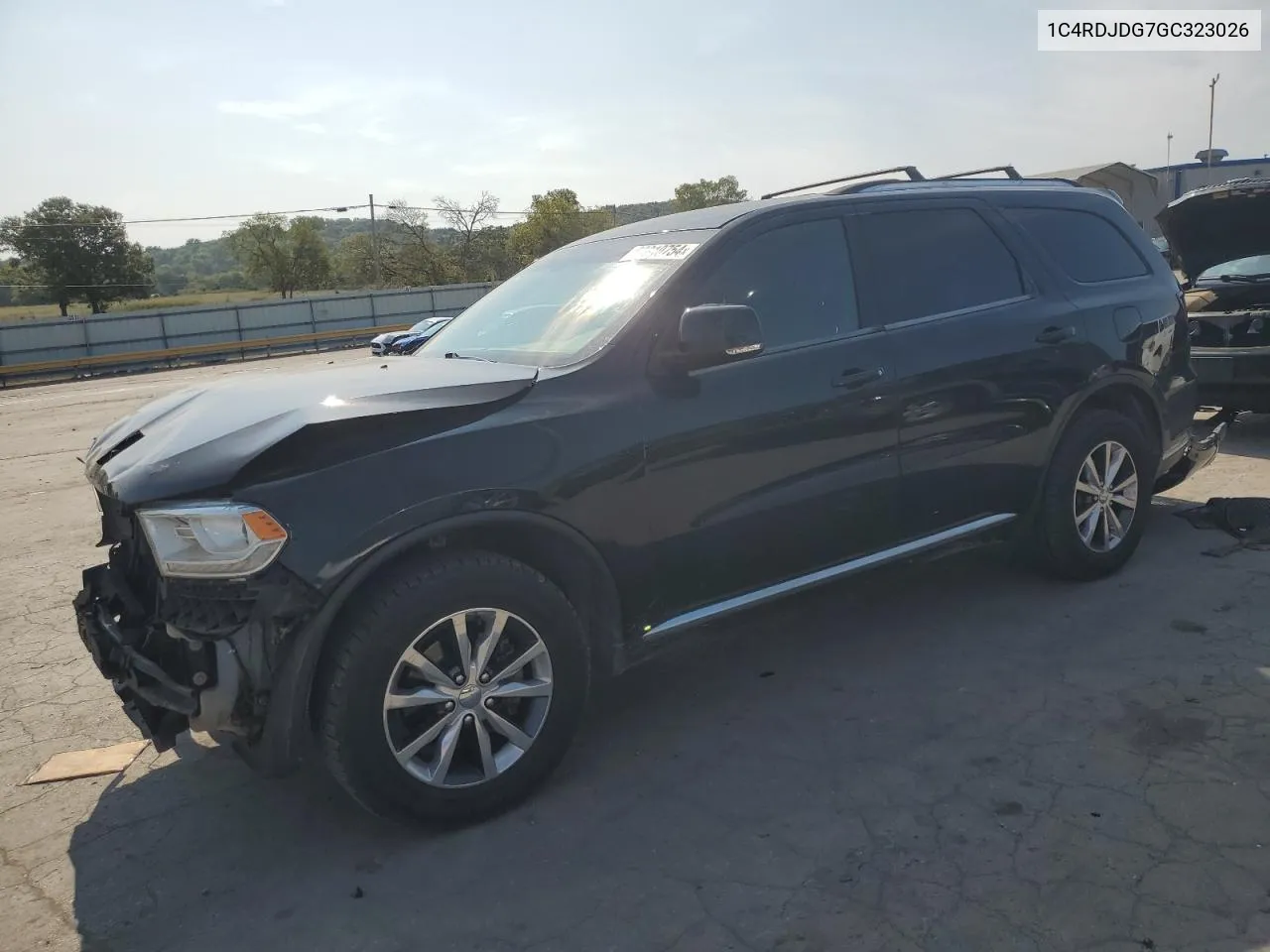 1C4RDJDG7GC323026 2016 Dodge Durango Limited