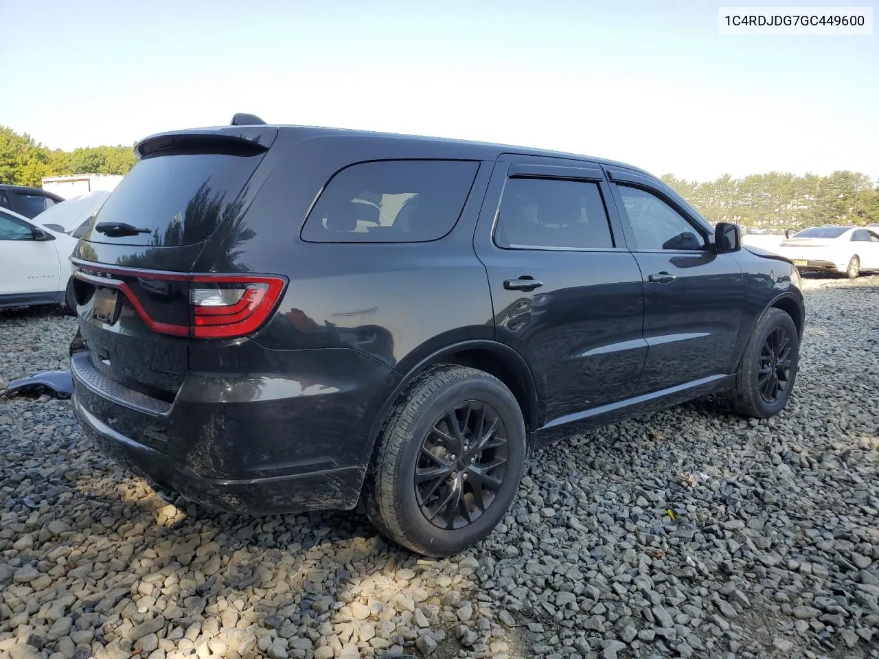 2016 Dodge Durango Limited VIN: 1C4RDJDG7GC449600 Lot: 69185494