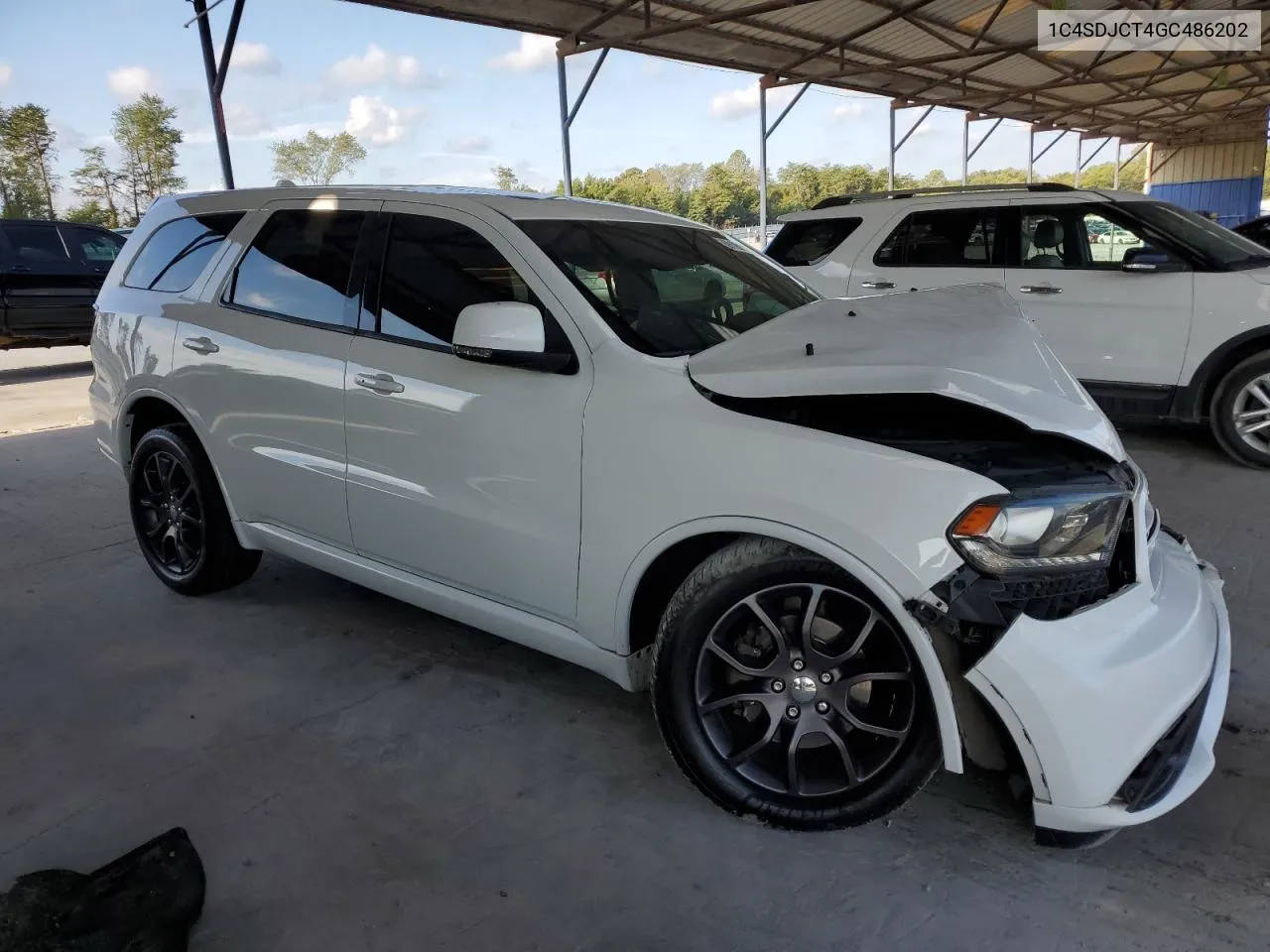 2016 Dodge Durango R/T VIN: 1C4SDJCT4GC486202 Lot: 69190264