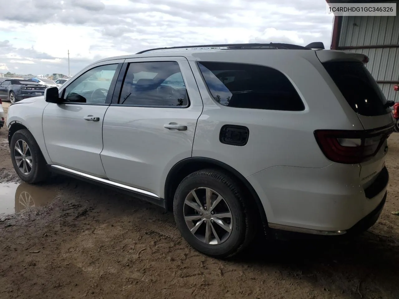 2016 Dodge Durango Limited VIN: 1C4RDHDG1GC346326 Lot: 69729944