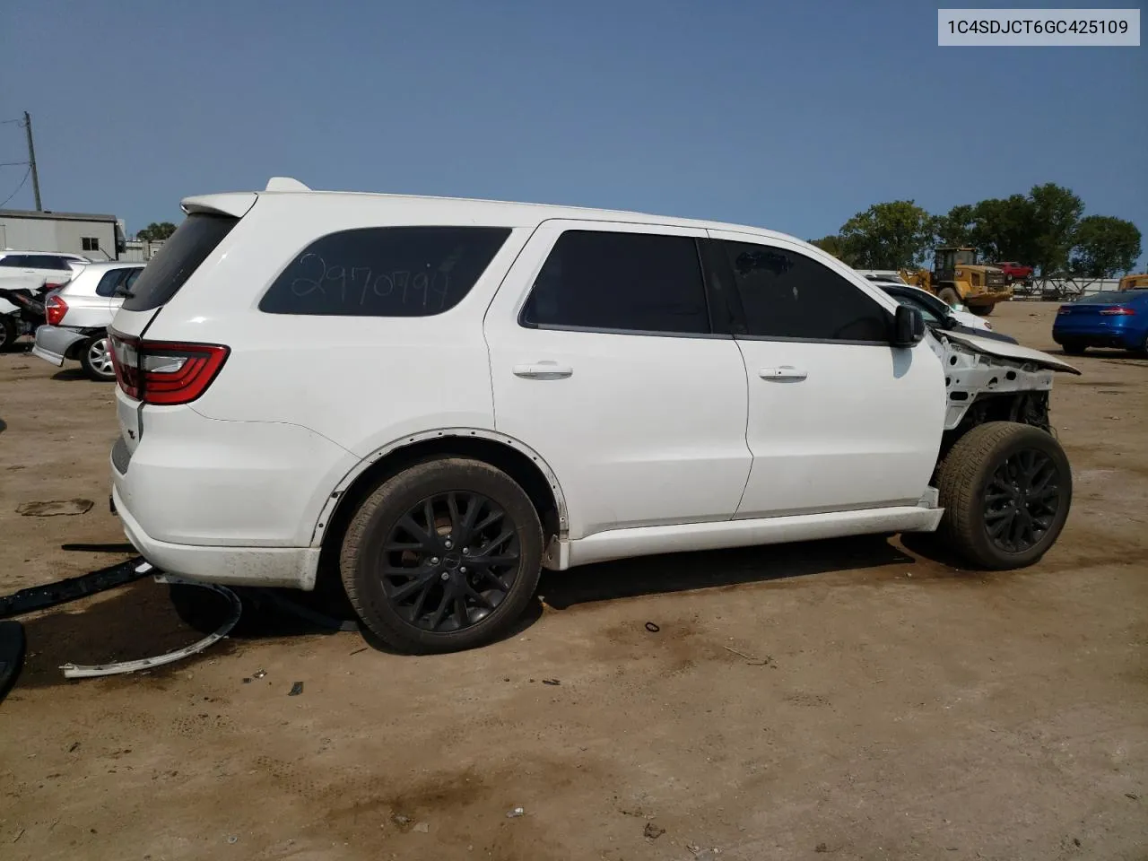 2016 Dodge Durango R/T VIN: 1C4SDJCT6GC425109 Lot: 70036094