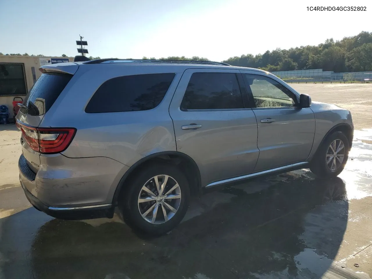 2016 Dodge Durango Limited VIN: 1C4RDHDG4GC352802 Lot: 71677514