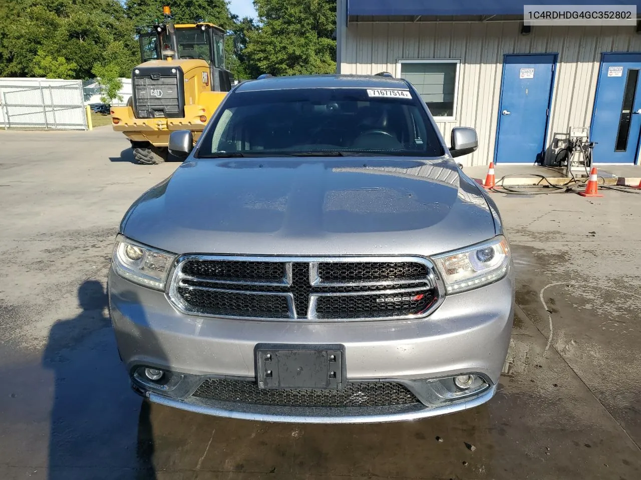 2016 Dodge Durango Limited VIN: 1C4RDHDG4GC352802 Lot: 71677514