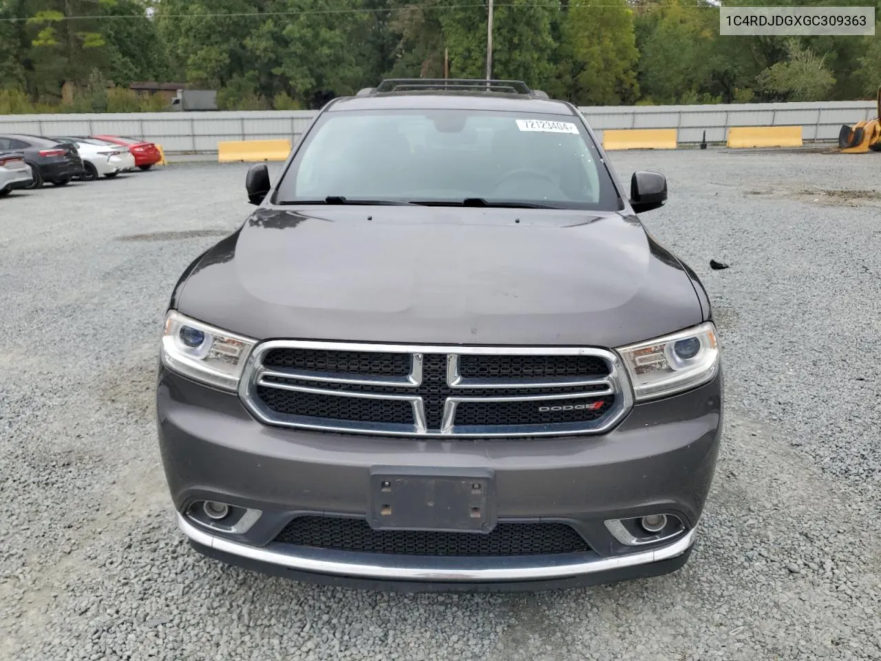 1C4RDJDGXGC309363 2016 Dodge Durango Limited