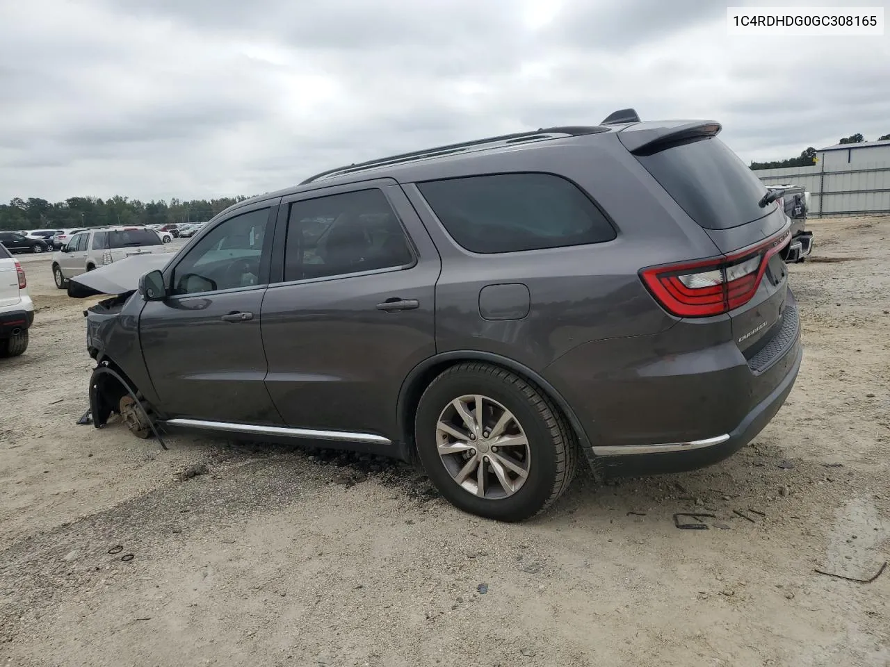 2016 Dodge Durango Limited VIN: 1C4RDHDG0GC308165 Lot: 72605764