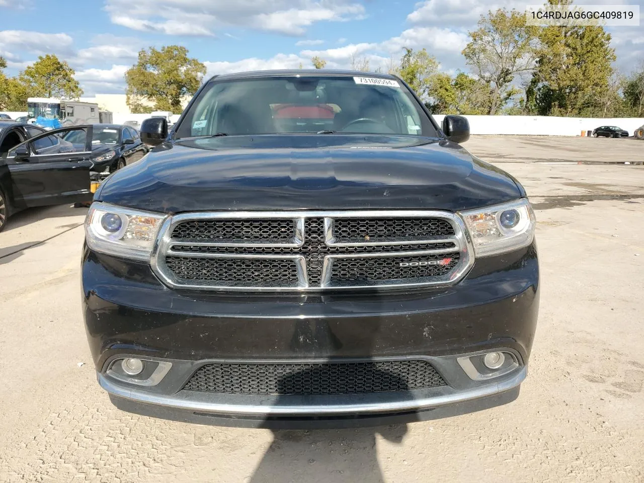 1C4RDJAG6GC409819 2016 Dodge Durango Sxt