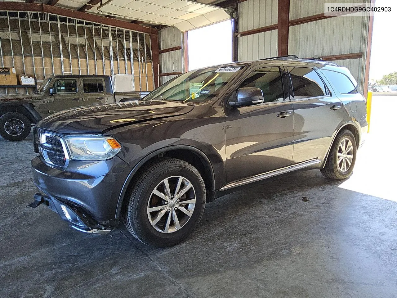 2016 Dodge Durango Limited VIN: 1C4RDHDG9GC402903 Lot: 73423794