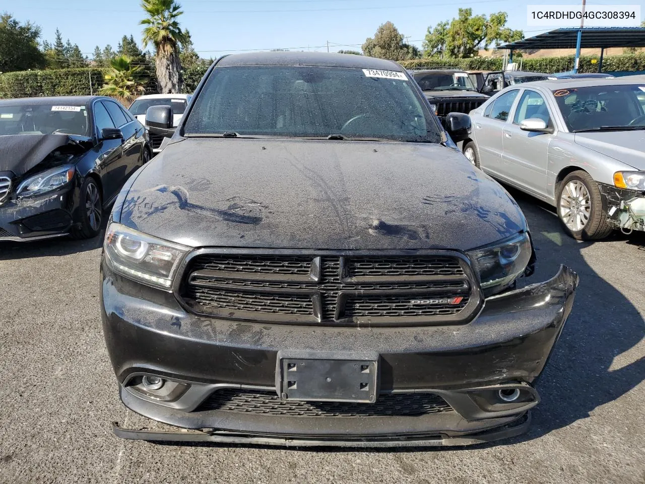 1C4RDHDG4GC308394 2016 Dodge Durango Limited