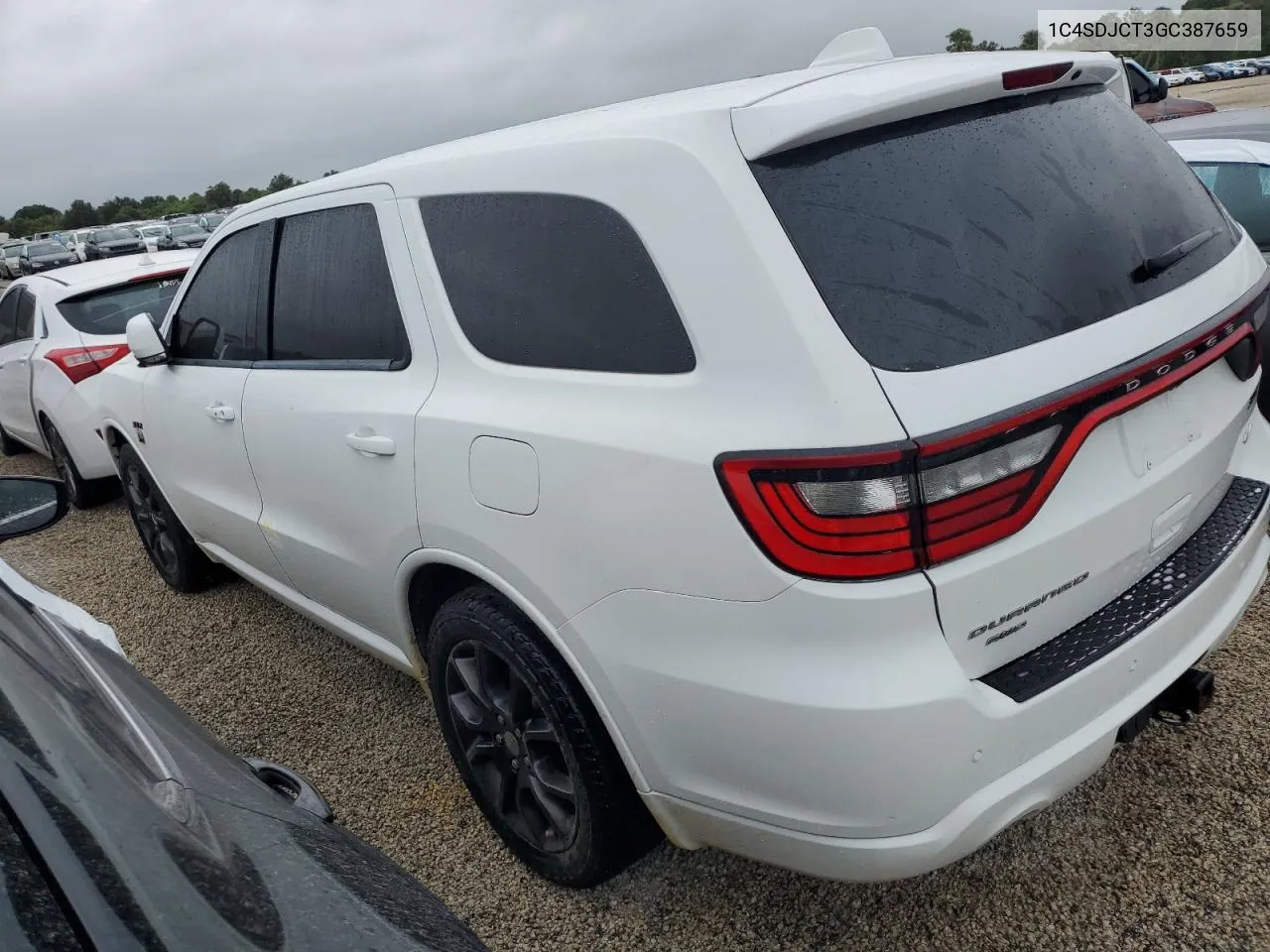 2016 Dodge Durango R/T VIN: 1C4SDJCT3GC387659 Lot: 73857204