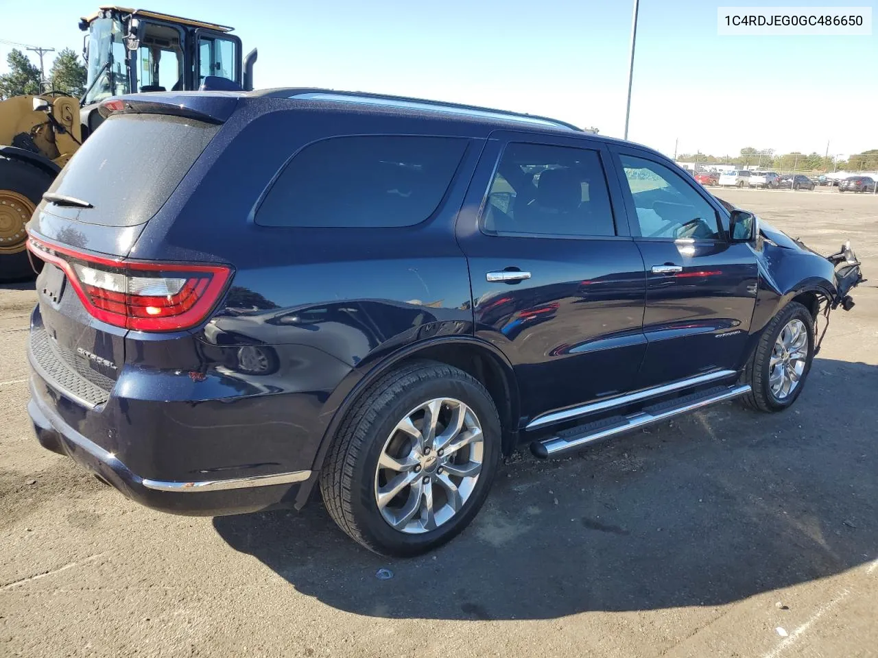 2016 Dodge Durango Citadel VIN: 1C4RDJEG0GC486650 Lot: 74900664