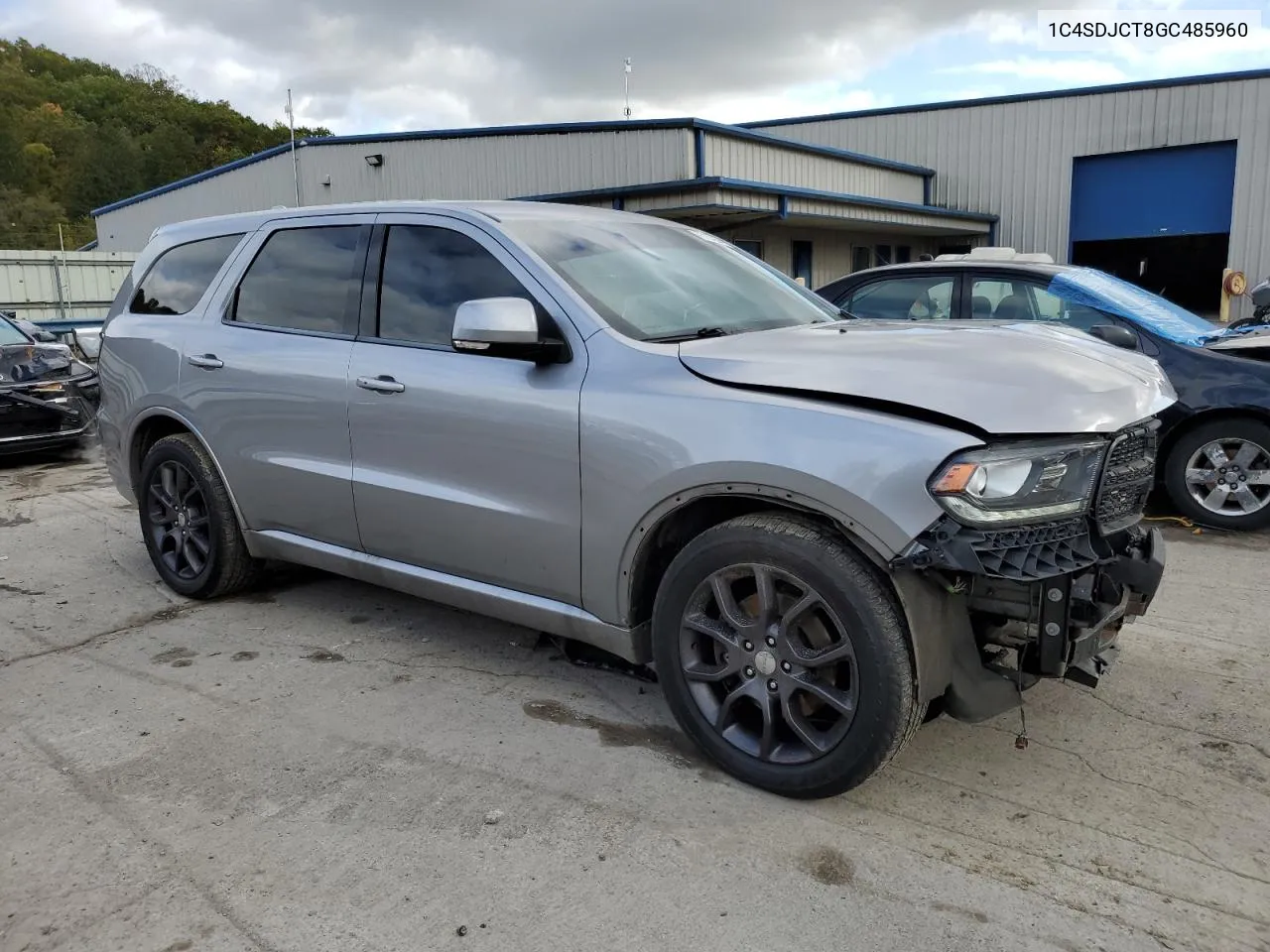 2016 Dodge Durango R/T VIN: 1C4SDJCT8GC485960 Lot: 76153854