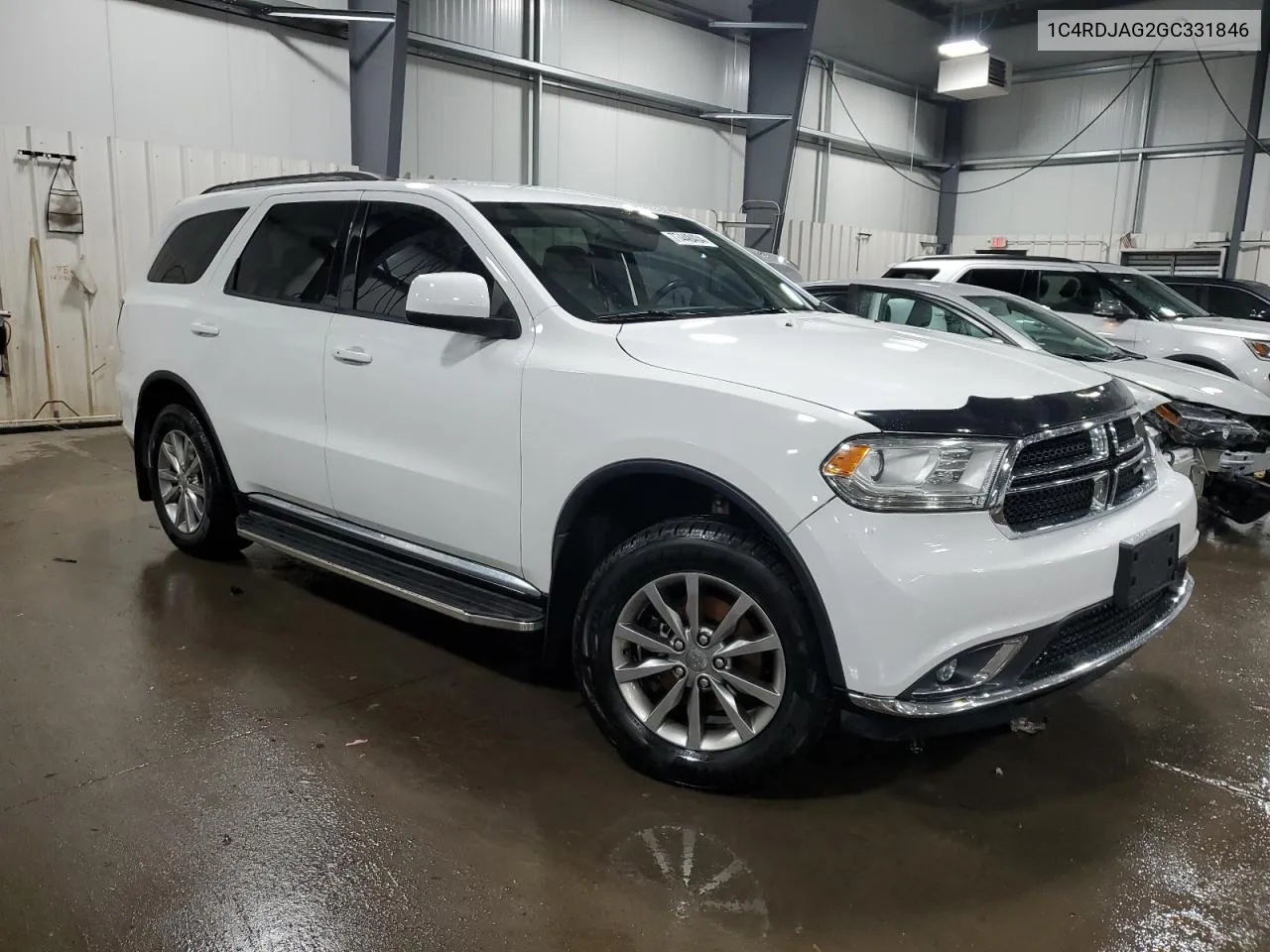 2016 Dodge Durango Sxt VIN: 1C4RDJAG2GC331846 Lot: 77448404