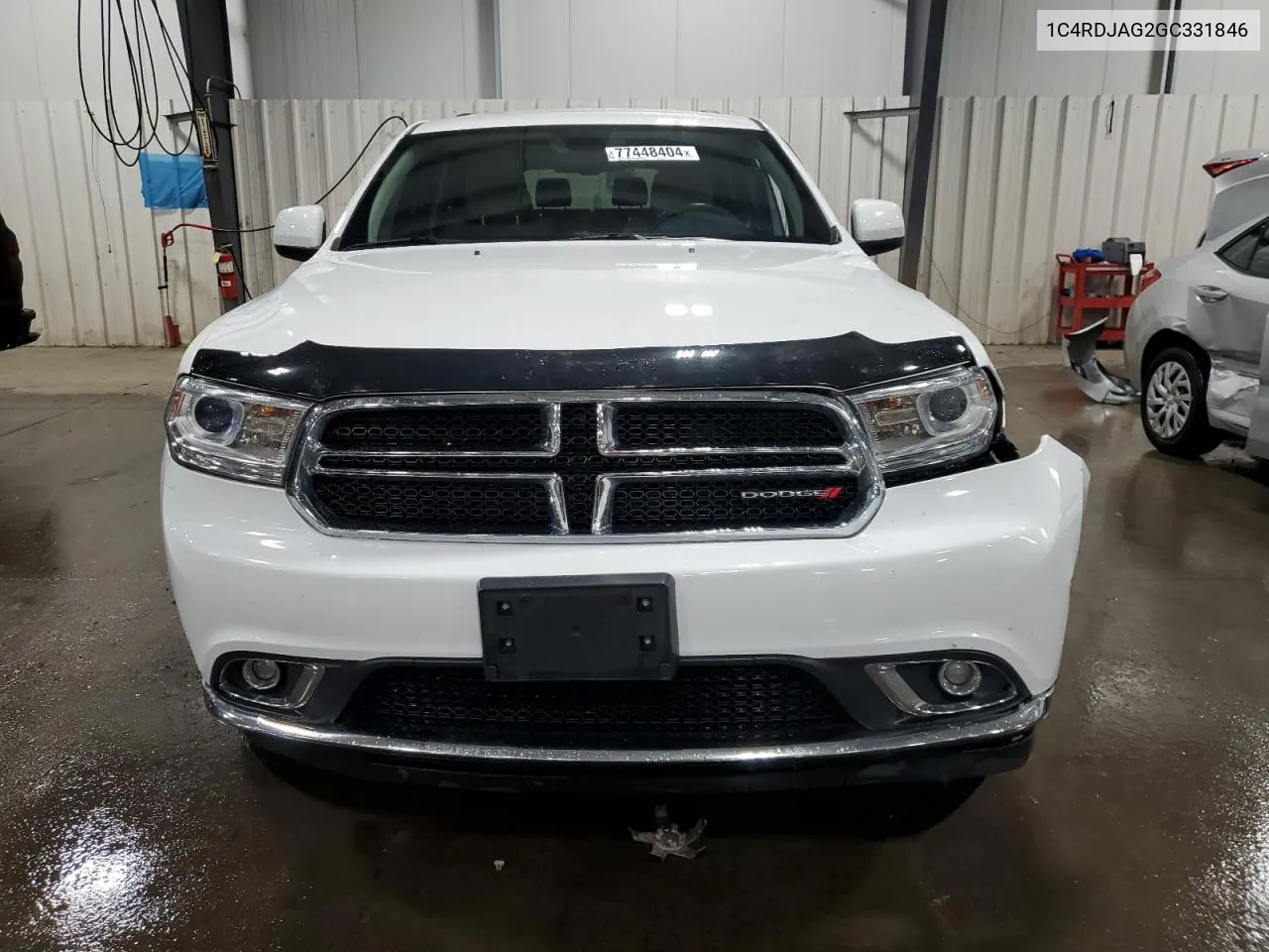 2016 Dodge Durango Sxt VIN: 1C4RDJAG2GC331846 Lot: 77448404