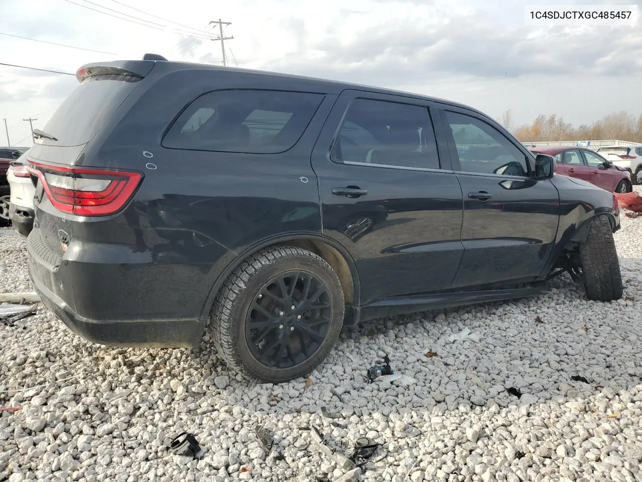 2016 Dodge Durango R/T VIN: 1C4SDJCTXGC485457 Lot: 77744534