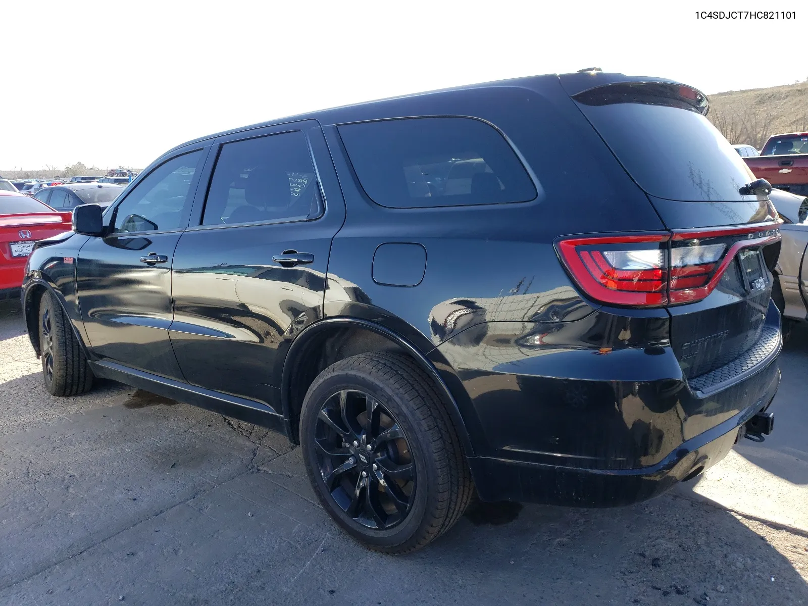 2017 Dodge Durango R/T VIN: 1C4SDJCT7HC821101 Lot: 50158714