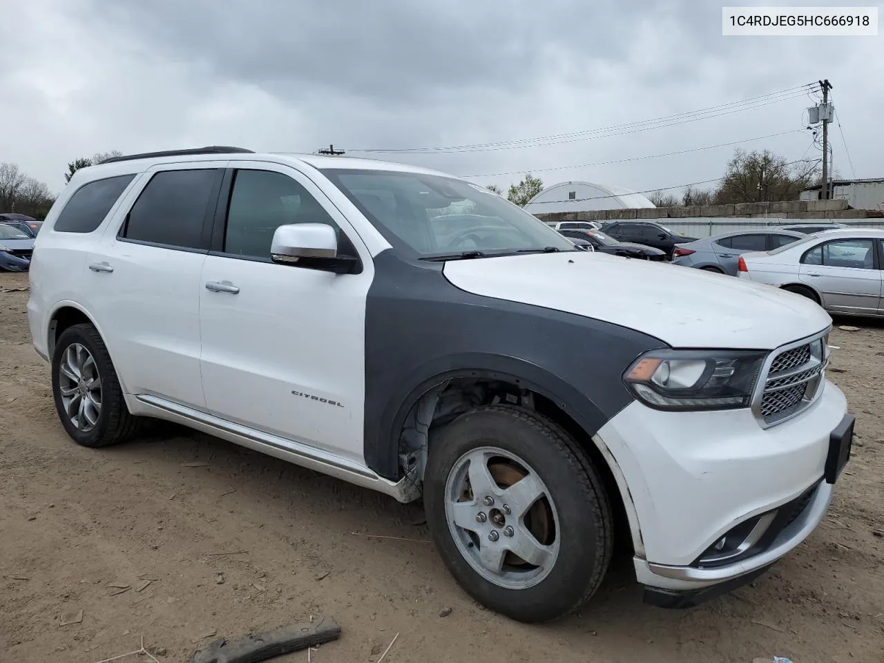 2017 Dodge Durango Citadel VIN: 1C4RDJEG5HC666918 Lot: 50610204