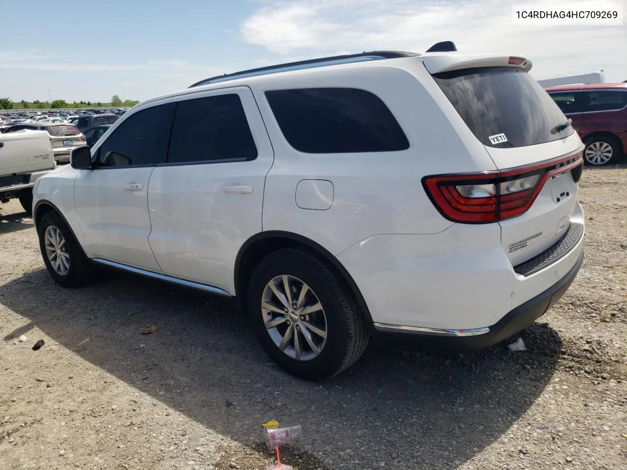 2017 Dodge Durango Sxt VIN: 1C4RDHAG4HC709269 Lot: 52168054