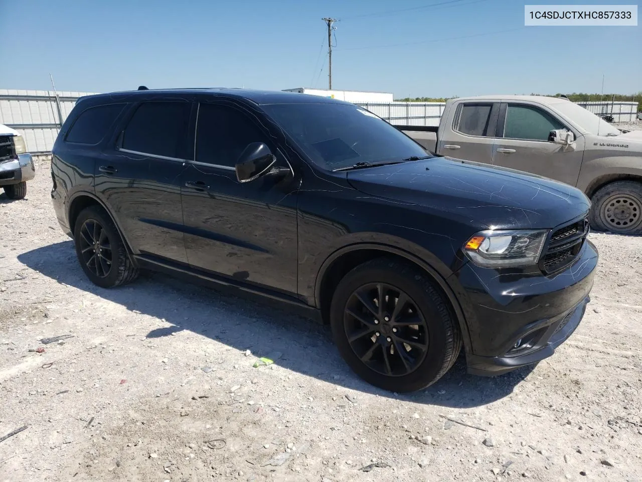 2017 Dodge Durango R/T VIN: 1C4SDJCTXHC857333 Lot: 52517284