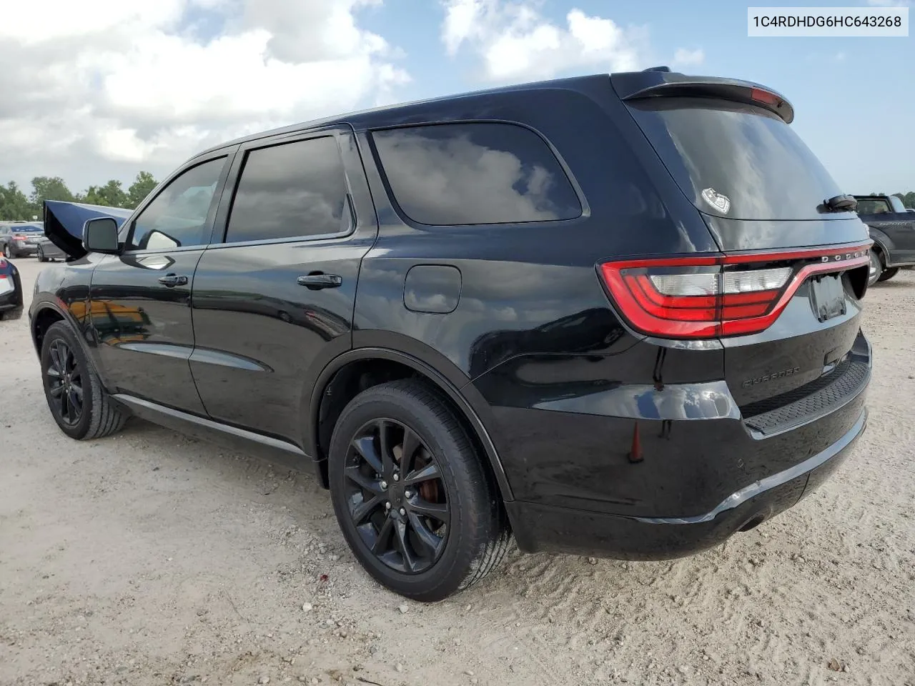 2017 Dodge Durango Gt VIN: 1C4RDHDG6HC643268 Lot: 59232044